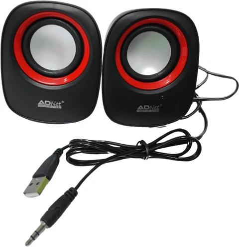 AD Net AD-SP-132 Mini Digital USB Multimedia Speaker with Volume Control